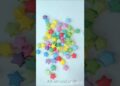 🌟DIY mini 3D stars🌟 #shorts #youtubeshorts #art #craft