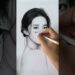 Capturing Beauty: Beautiful pencil sketching art  #pencildrawing #sketch #art #facedrawing