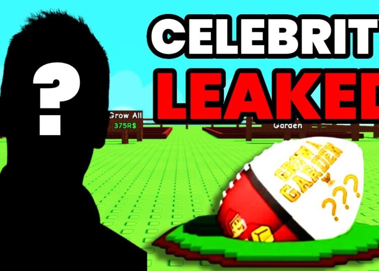 CELEBRITY GUEST CONFIRMED in NEW Grow a Garden UPDATE!