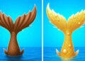 Mermaid Glow-Up! 🌊 Nerd Transforms into Ocean Royalty 👑