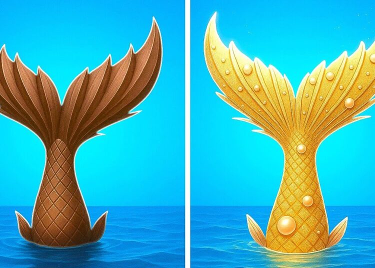 Mermaid Glow-Up! 🌊 Nerd Transforms into Ocean Royalty 👑