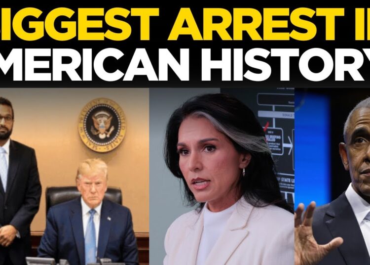 LIVE | Obama In Jail? Shocking Arrest In America On Trump Orders, Tulsi Unveils Charges? US News