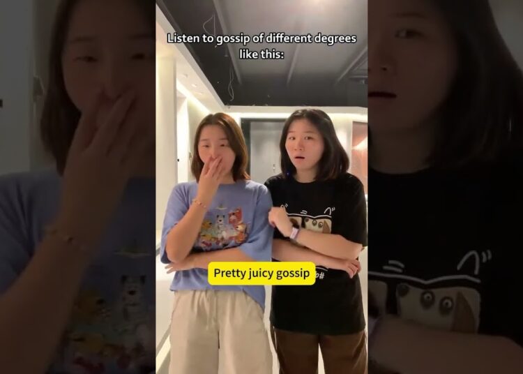 Different reaction after you hear gossips！#funny #funnyshorts  #funnyvideo #gossip #workhumor