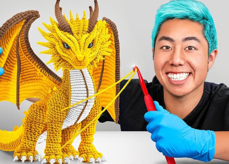 Best Crochet Art Wins $10,000! ft. Ben Azelart