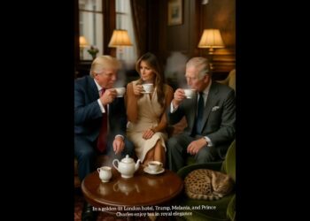 Tea with Royalty ☕👑 Trump, Melania & Prince Charles Unite🇺🇸🇬🇧