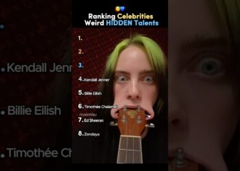 Ranking Celebrities WEIRD HIDDEN Talents #hiddentalent