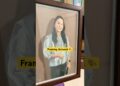How I Frame my Artwork | Revealing Artwork | CustomPortraits #artwork #artist #art  art yatra