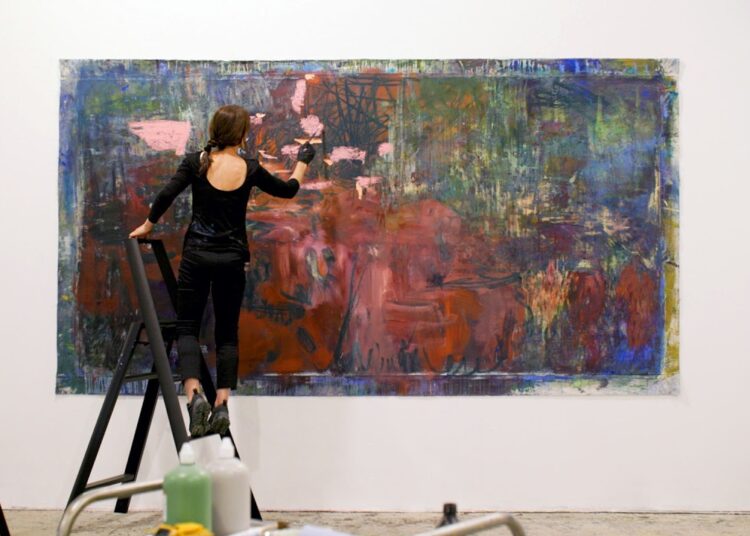 Artist Megan Rooney: Painting Can’t Be Easy