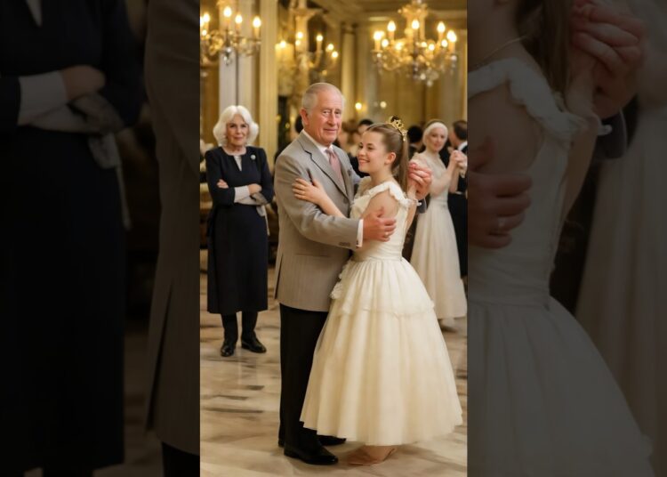 King Charles dance with Charlotte – Camilla so angry#kingcharles #camilla #princewilliam #royal