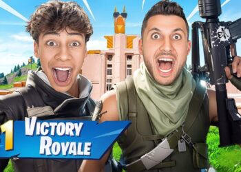 PLAYING FORTNITE DUOS for the FIRST TIME! | Royalty Gaming