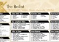 2025 MTV Video Music Awards (VMAs) printable ballot