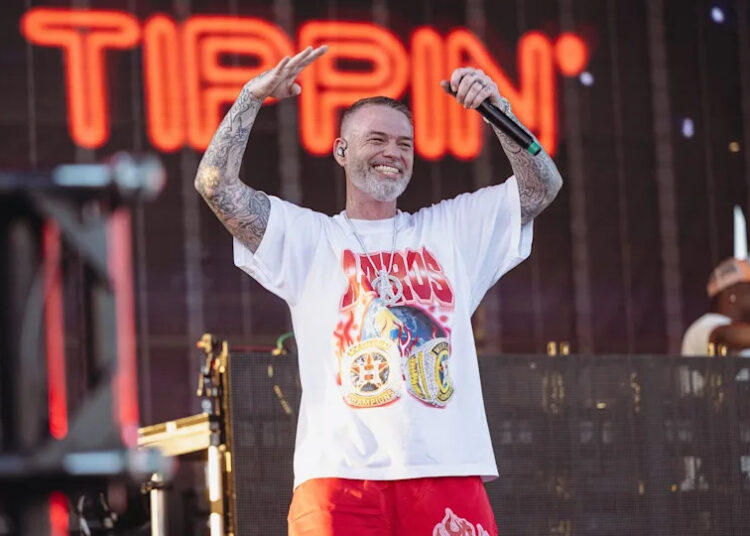 Paul Wall performs onstage during the 2025 Tacos and Tequila Festival.