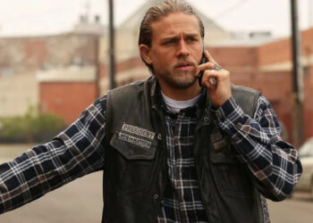 Charlie Hunnam on Sons of Anarchy.