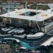 Helicopter aerial views during the F1 Miami Grand Prix on Thursday, May 1, 2025 in Miami Gardens, Fla. (Carlos Goldman/F1 Miami GP)