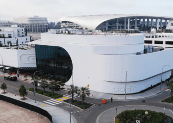 Cosm has opened two venues so far, in Los Angeles (pictured here) and Dallas. The company also has projects under way in Atlanta and Detroit.