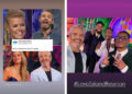 A split with Andy Cohen posting a meme and a photo of him and the Love Island USA Season 7 cast.