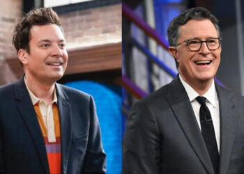 Jimmy Fallon on One Brand with Jimmy Fallon and Stephen Colbert on The Late Show.