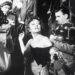 Gloria Swanson, as Norma Desmond, filming Billy Wilder's