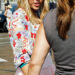 Miley Cyrus as Hannah Montana.