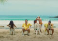 Bad Bunny and Chuwi spend a day at the beach in "Weltita" music video - Credit: youtube/bad bunny