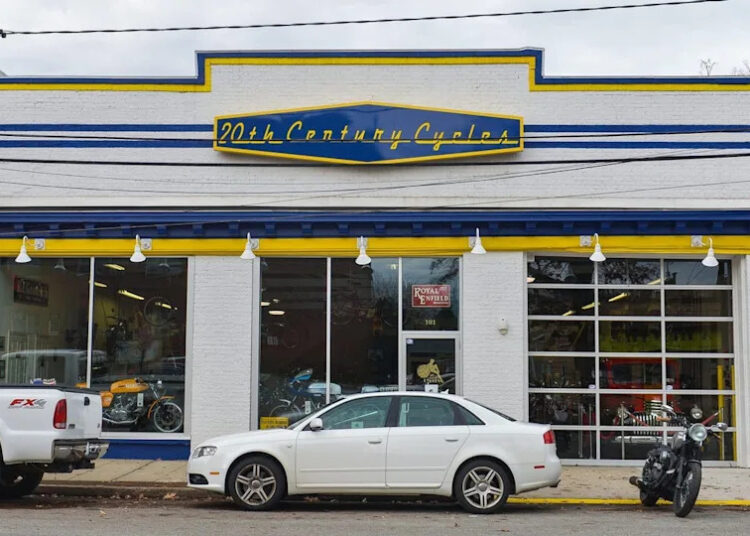<div>NEW YORK, NY - DECEMBER 30: General views of Billy Joel's motorcycle gallery .20th Century Cycles. in Oyster Bay, Long Island on December 30, 2013 in New York City. (Photo by David Krieger/Bauer-Griffin/GC Images)</div>
