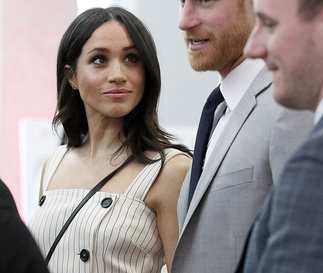Just a month before the royal wedding, Meghan Markle joined Prince Harry to meet youth delegates taking part in the high-profile Commonwealth Heads of Government Meeting (CHOGM) in London