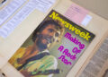 Detail of a page from the scrapbook of Adele Springsteen, mother of Bruce Springsteen, which includes a copy of the Oct. 27, 1975, Newsweek magazine, at the Bruce Springsteen Archives and Center for American Music at Monmouth University in West Long Branch.