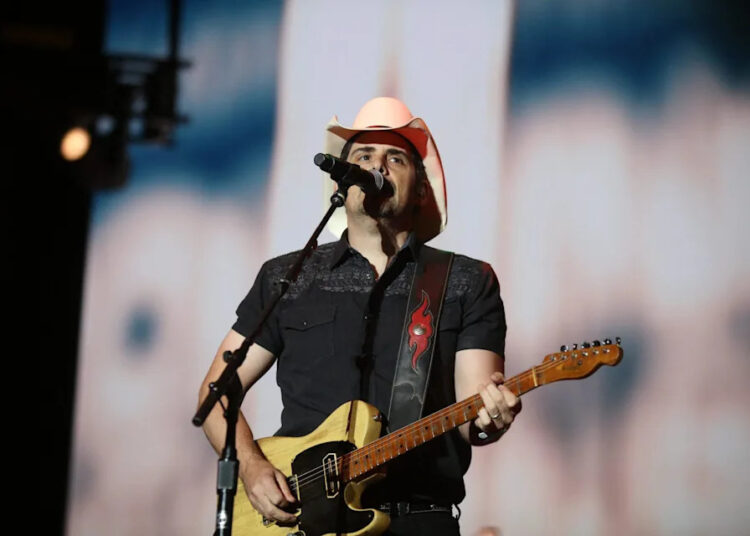 Brad Paisley performs in Temecula