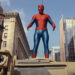 Sony Pictures Entertainment/YouTube Tom Holland as Spider-Man on his first day on the set of 'Spider-Man: Brand New Day'