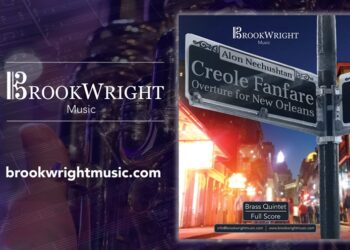 BrookWright Music: Creole Fanfare - Overture for New Orleans (Alon Nechushtan) — 4barsrest