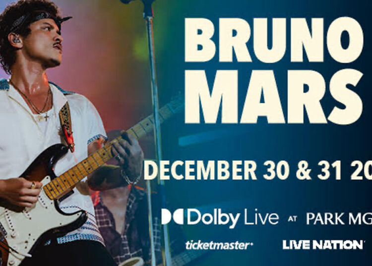Bruno Mars announces December 2025 New Year’s weekend performances