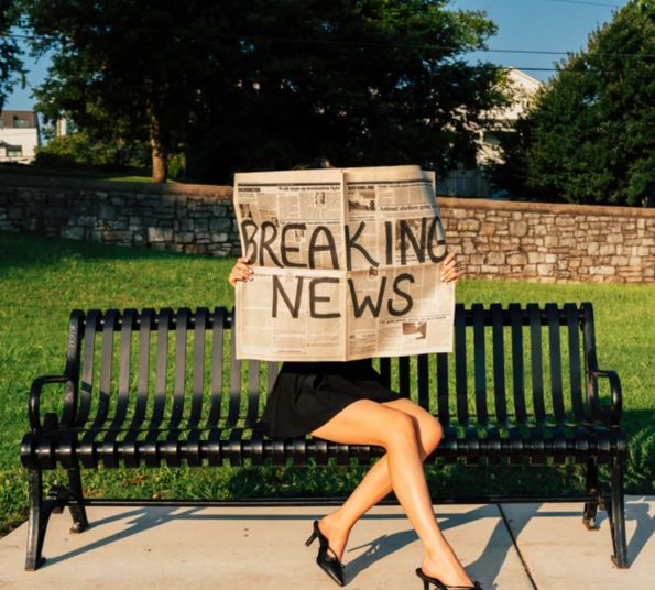 Callie Young Glows on New Single “BREAKING NEWS”