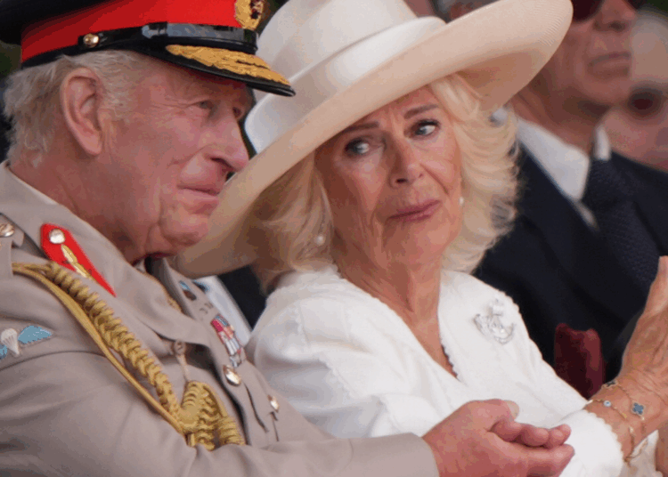 Cameras Catch King Charles and Queen Camilla Driving to Church