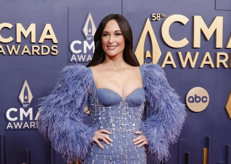 Kacey Musgraves arrives on the red carpet for the CMA Awards in November. She and Leon sing "Lost in Translation." File Photo by John Angelillo