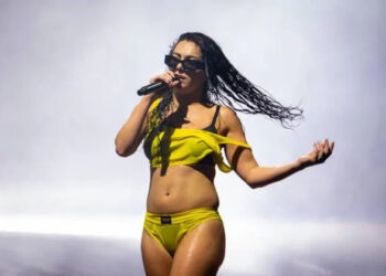 Charli XCX performs on Aug. 6, 2025 in Budapest. - Credit: Joseph Okpako/WireImage