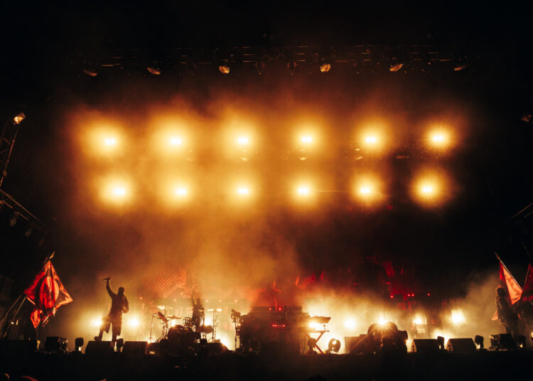 The Prodigy live at Reading 2024, photo by Andy Ford