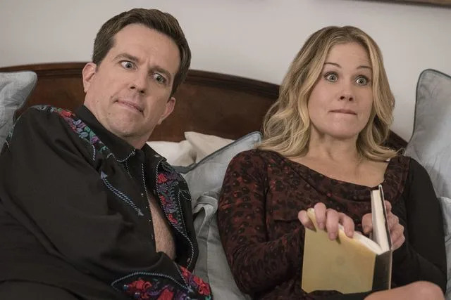 Hopper Stone/Warner Brothers/Kobal/Shutterstock Ed Helms and Christina Applegate gawked at Chris Hemsworth's body in a memorable 'Vacation' scene.