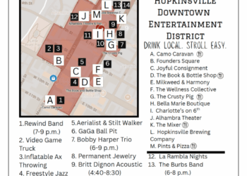 City of Hopkinsville invites community to Downtown Entertainment District grand opening | NewsRadio 1230 AM/99.3 FM | Hopkinsville's News Leader