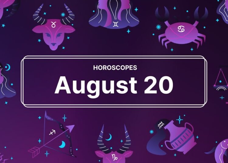 Daily Horoscope for Wednesday, August 20