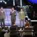 David Cook, Ryan Seacrest, and David Archuleta on Season 7 of 'American Idol,' May 20, 2008.