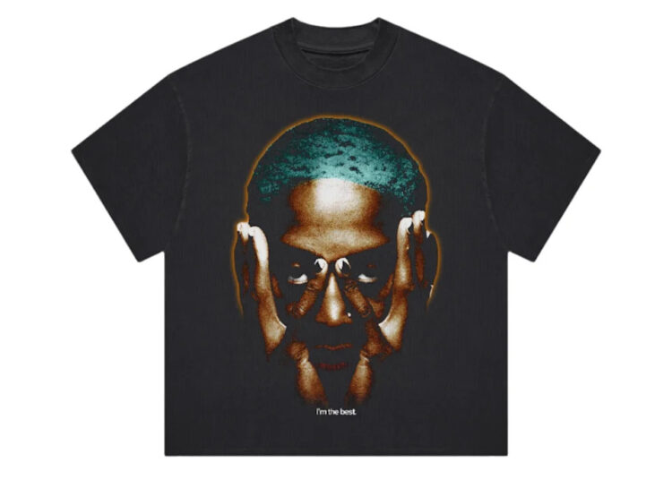DENNIS RODMAN THE BEST TEE BLACK
