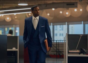 Washington stars as music mogul David King in "Highest 2 Lowest."