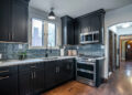 The updated kitchen at 14535 Ashton in Detroit's Rosedale Park neighborhood, featured in Steven Soderbergh's crime drama set in the 1950s "No Sudden Move," is listed for $350,000.