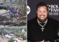 Did Jelly Roll donate $50 million or travel to Texas to help flood victims?