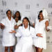 Members of Milwaukee's Diner en Blanc host committee include Cecily Keys-Kelly (from left), Michelle Ford, Demetra Morgan and Trenetta Pitts.