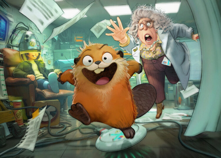 Concept art from Walt Disney Studios' "Hoppers."