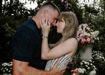 Travis Kelce and Taylor Swift recently got engaged. Photo: Reuters