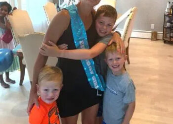 Dylan Dreyer/Instagram Dylan Dreyer with her sons