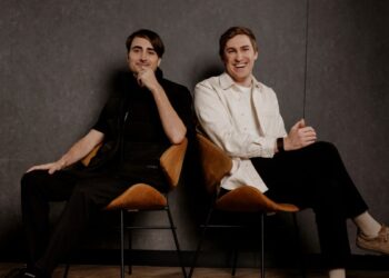 ElevenLabs co-founders Piotr Dabkowski and Mati Staniszewski.