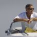 FILE - George Clooney arrives in Venice, Italy on a taxi boat for the 65th Venice Film Festival, Tuesday Aug. 26, 2008. (AP Photo/Joel Ryan, File)